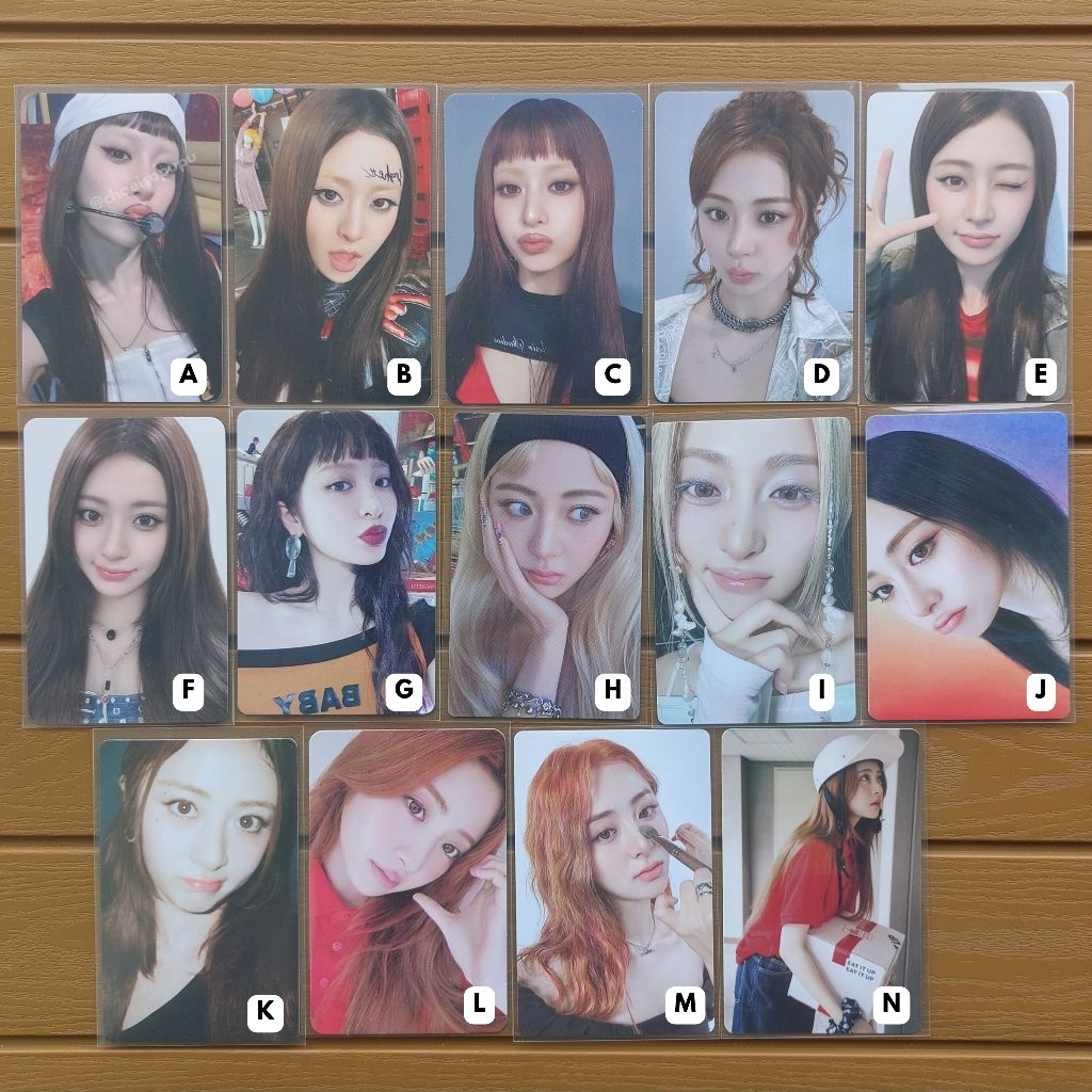 LE SSERAFIM Yunjin Photocard PC POB Lucky Draw Spaghetti Different Hot Easy