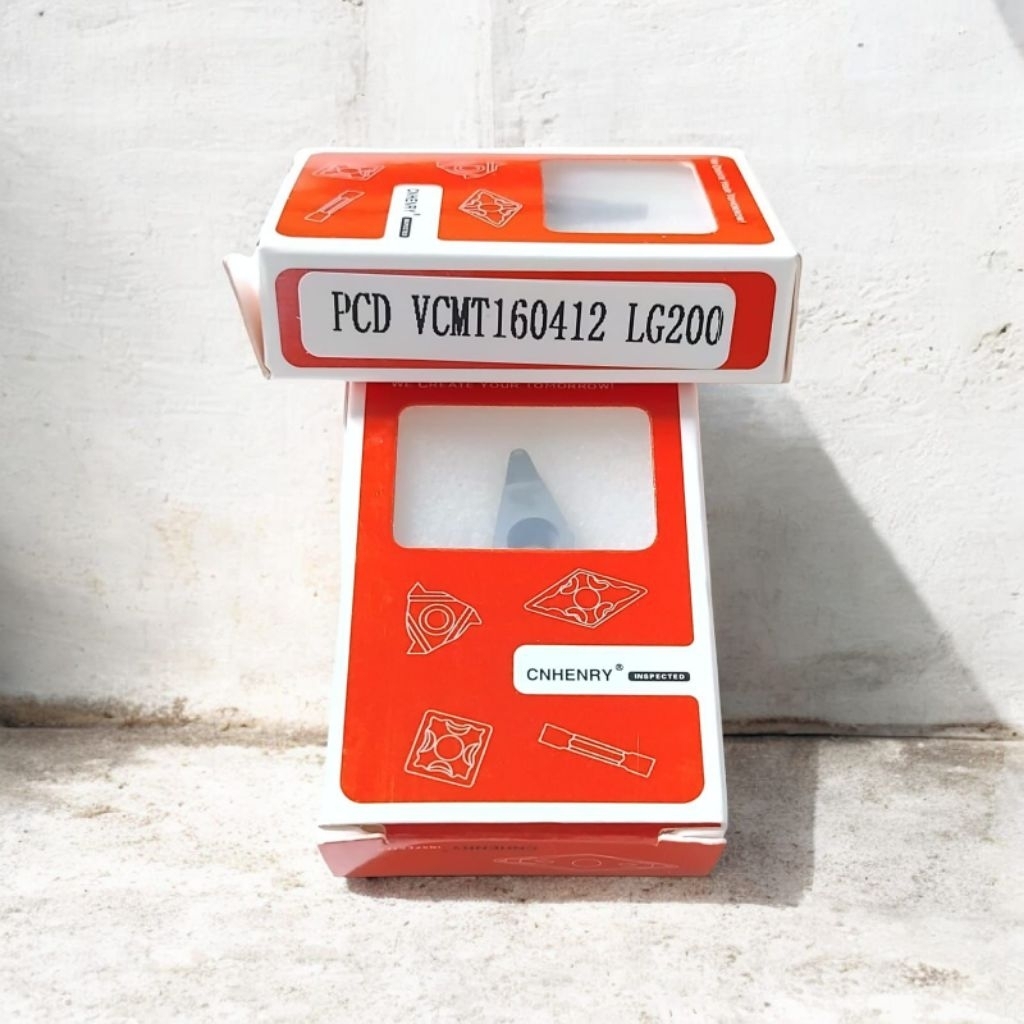 insert bubut kinclong almunium VCMT 1604 CNHENRY mata pisau bubut pcd kinclong vcmt16 vcgw16 radius 