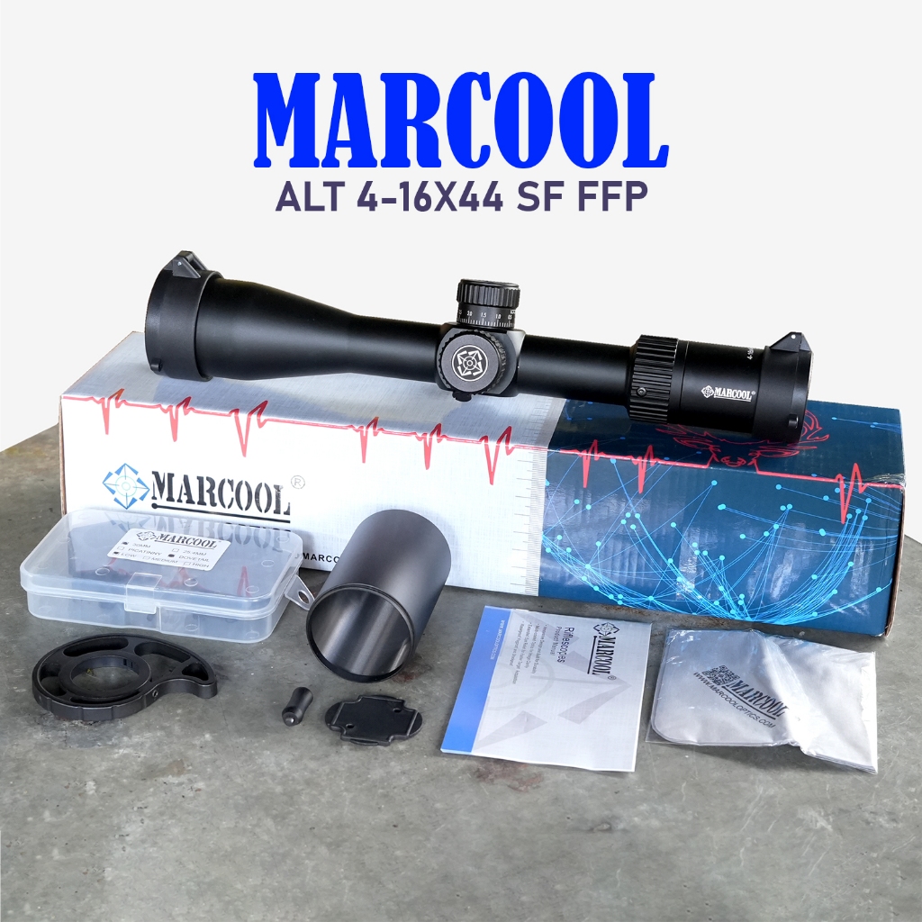 Telescope Marcool Assailant 4-16x44 SF FFP MAR-156 / Teleskop Marcool 4-16x44 SF FFP