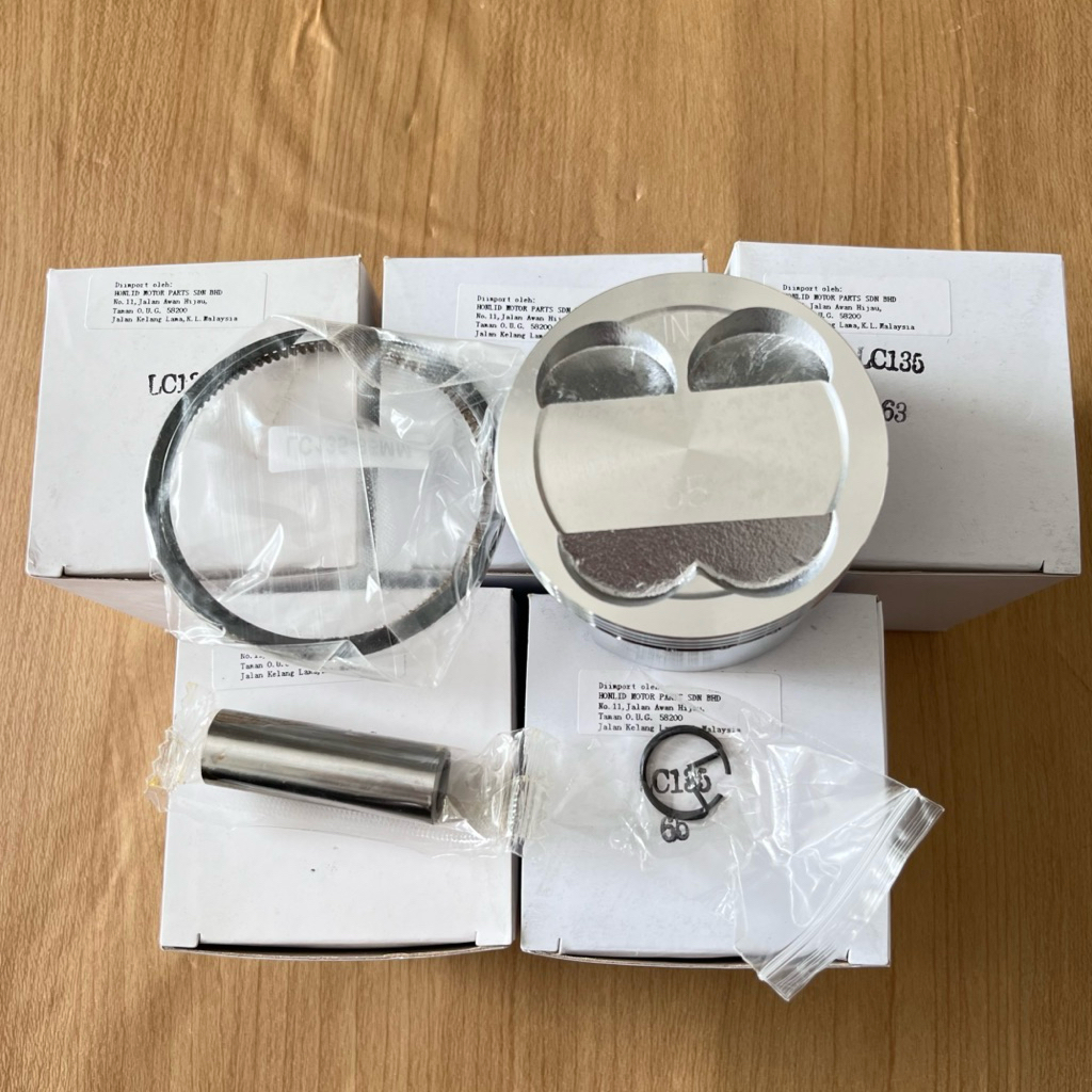 PISTON KIT CASTING 4T MX VIXION PIN 14 5YP MADE IN JAPAN