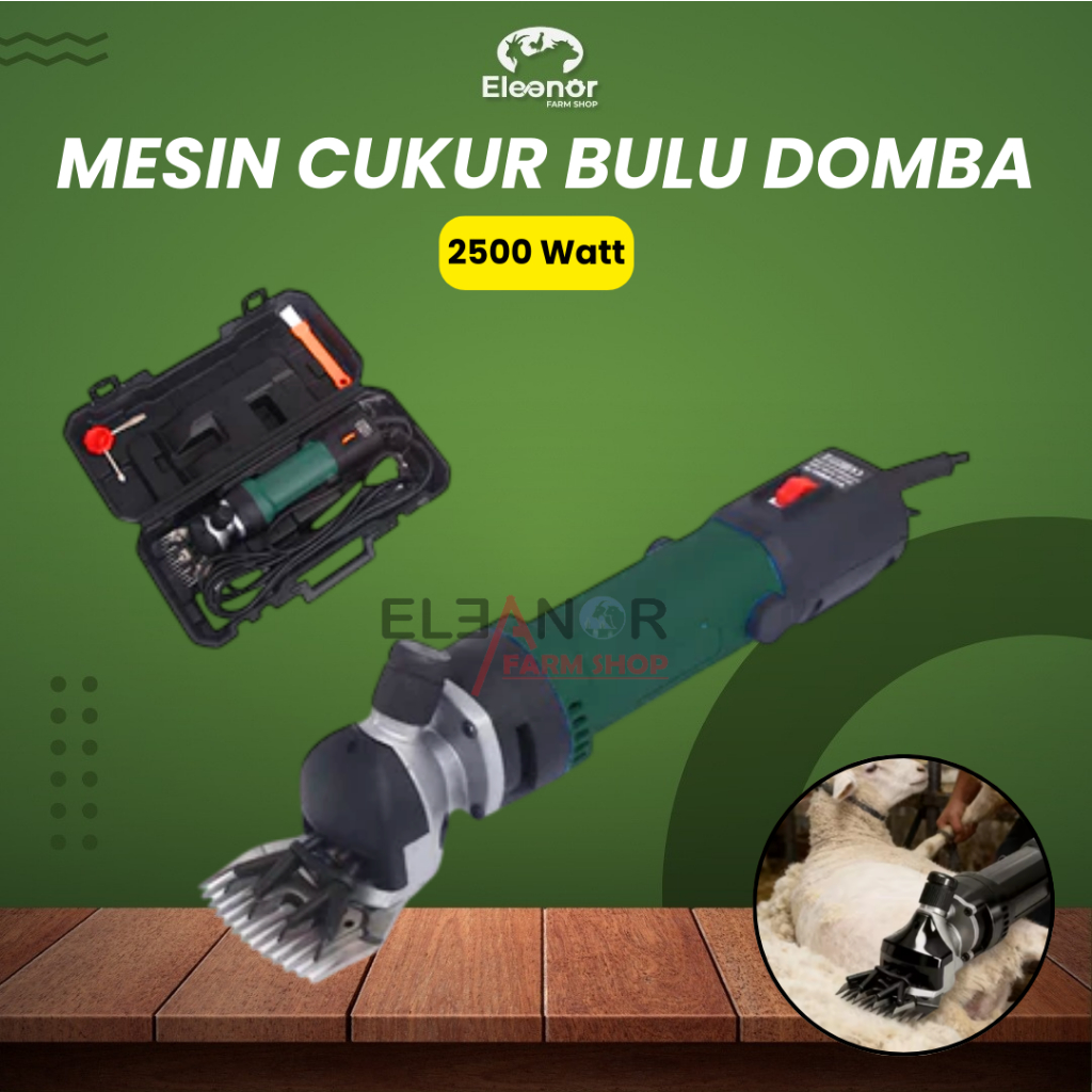 Alat Cukur Bulu Domba Kambing Electric Shear Clipper 6 Kecepatan - 13 Gigi