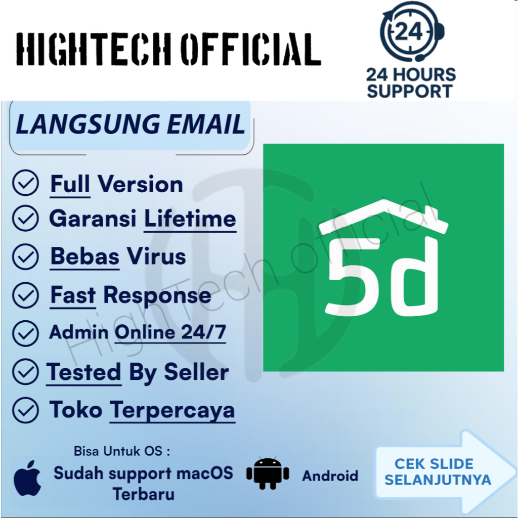 Aplikasi Desain Interior Planner 5D Premium 4.15 [MAC & ANDROlD] Full Version