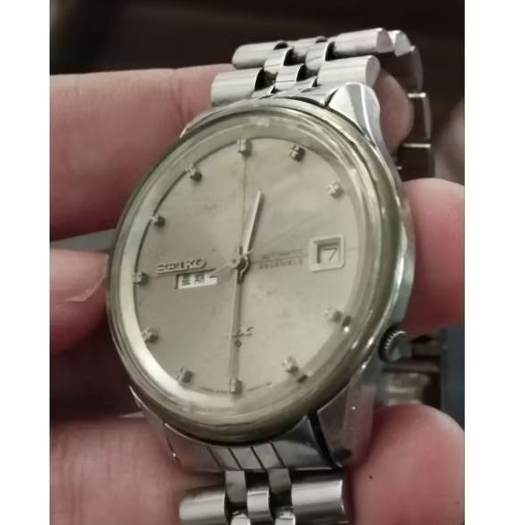 Jam Tangan Seiko DX Sealion DayDate  Automatic 25 Jewels CAL 6106-8043 JDM Full Original Huruf Kanji