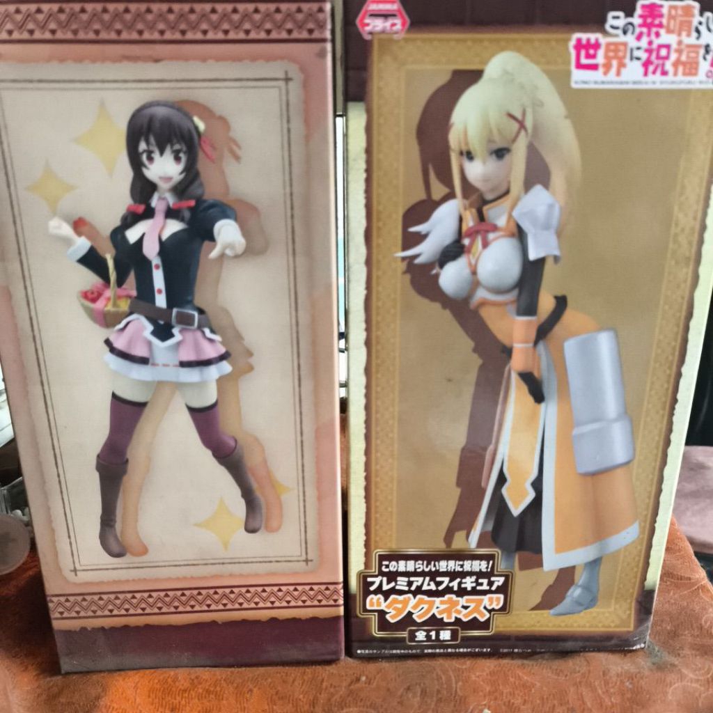 (Preloved) Konosuba SPM Sega Darkness & Yunyun Sega Scale Figure 1/6