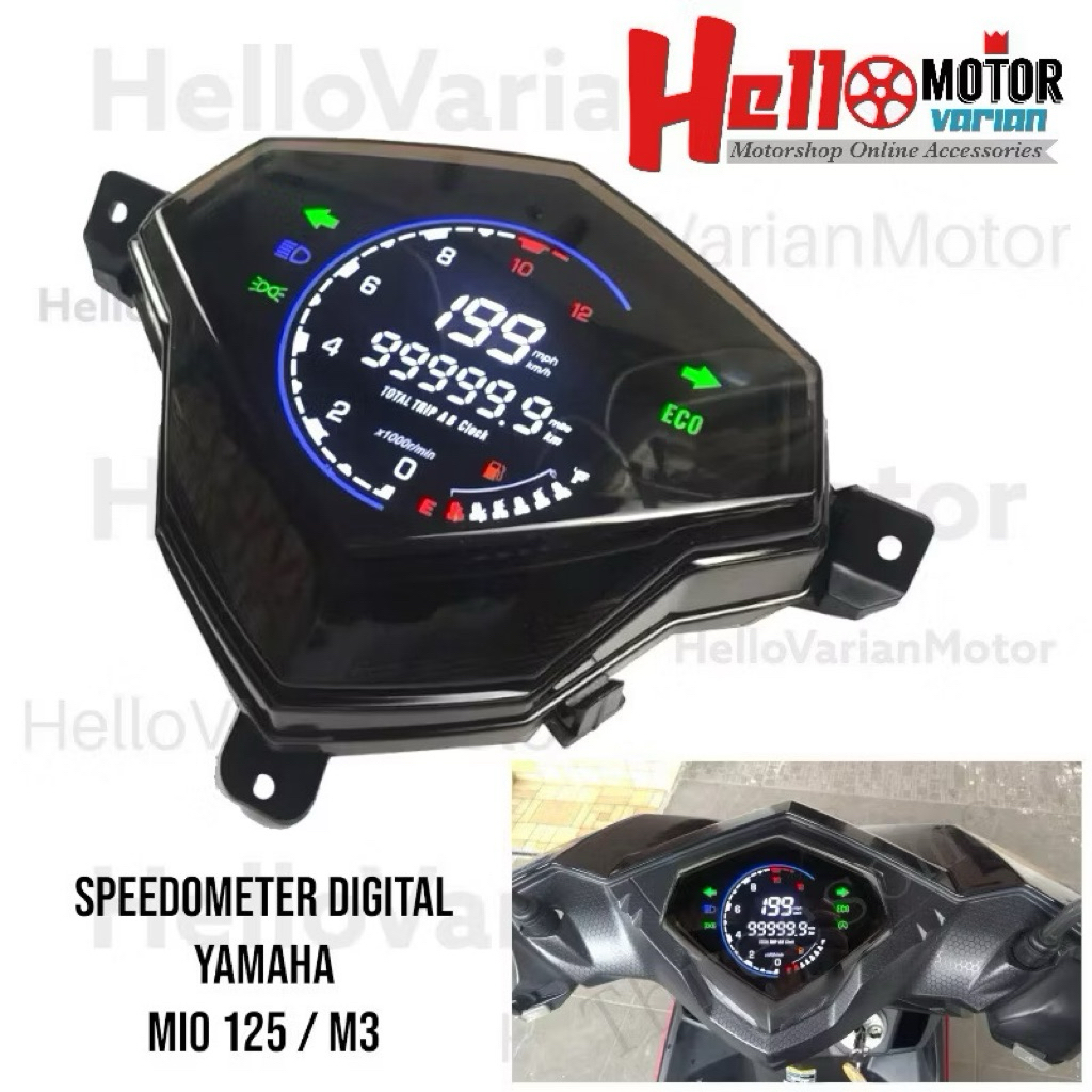 SPEEDOMETER SPEDOMETER MIO DIGITAL SPEEDOMETER MIO M3 MIO Z PNP SPEEDOMETER H4 VIETNAM LED LCD
