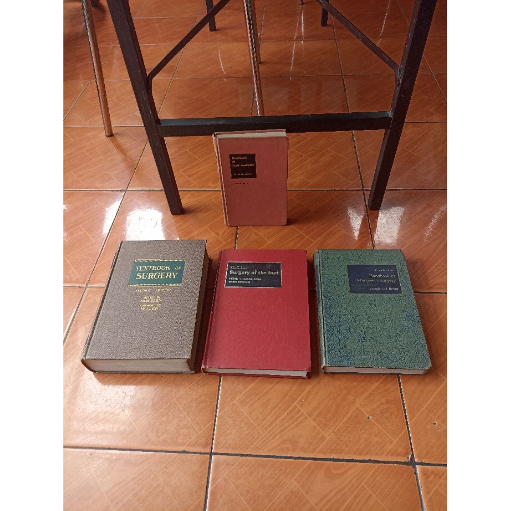 Varian Buku Lawas Kedokteran Mosby Made In Usa