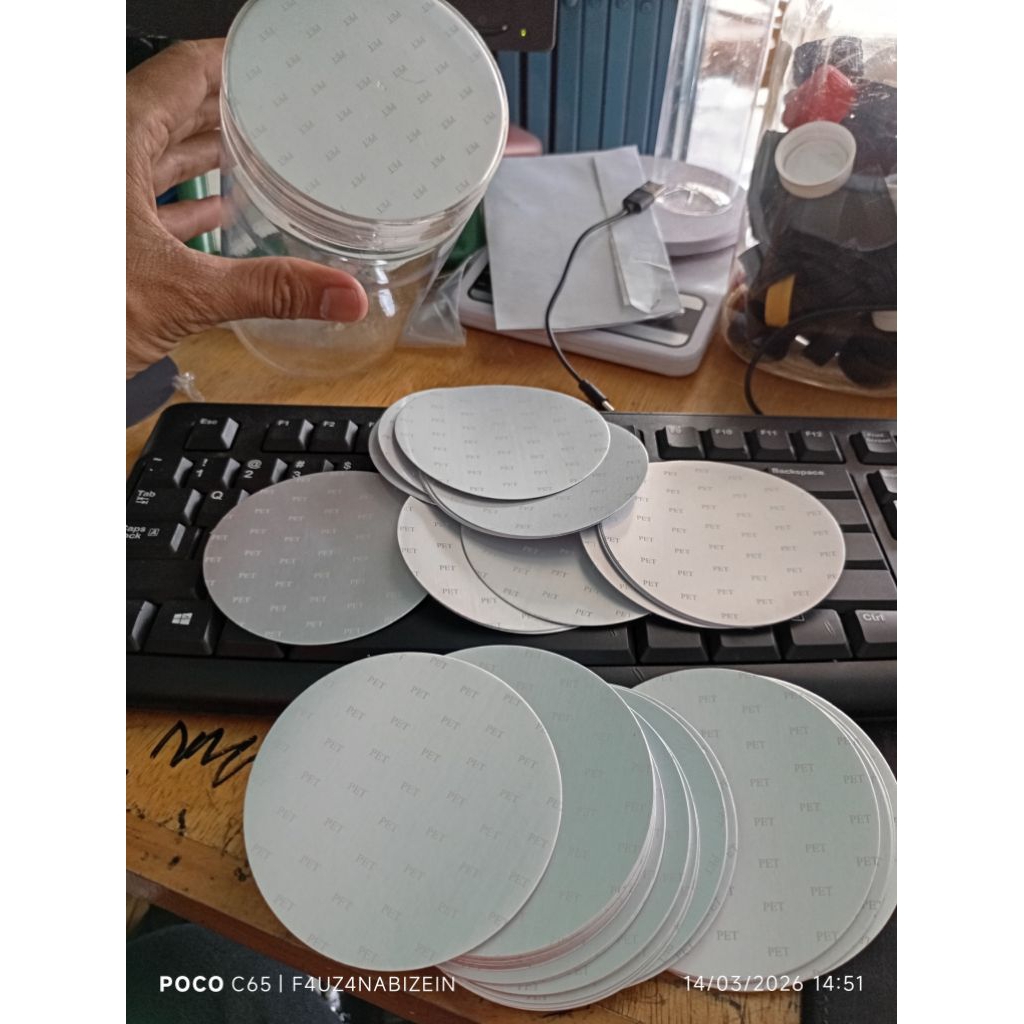 Seal Alumunium Toples 9cm / Seal Toples 9cm