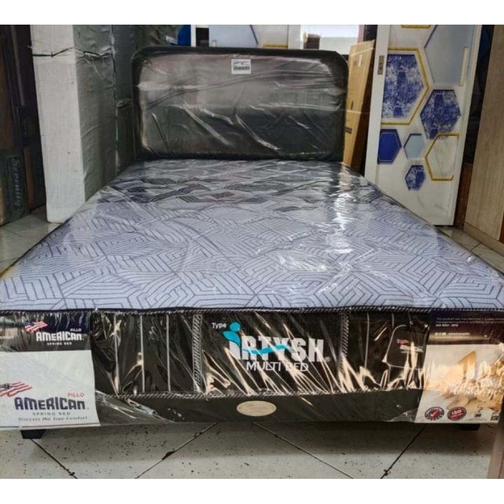 [KEDIRI] Matras Spring Bed Multibed Merk American Tipe Irtysh 120 140 160 180 x 200 | BACA DESKRIPSI