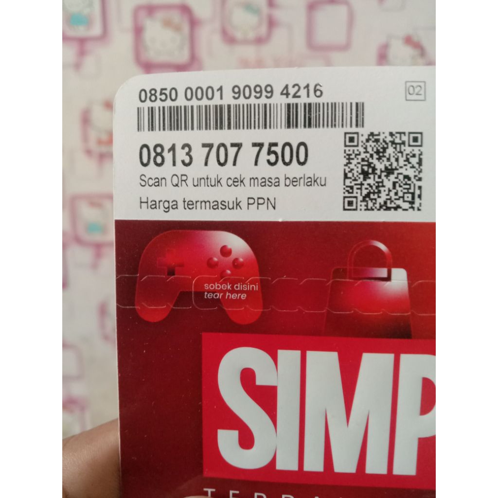 nomor cantik Telkomsel 6161 7070 8585 8005 8055 5050 7777 murah mudah dihafal