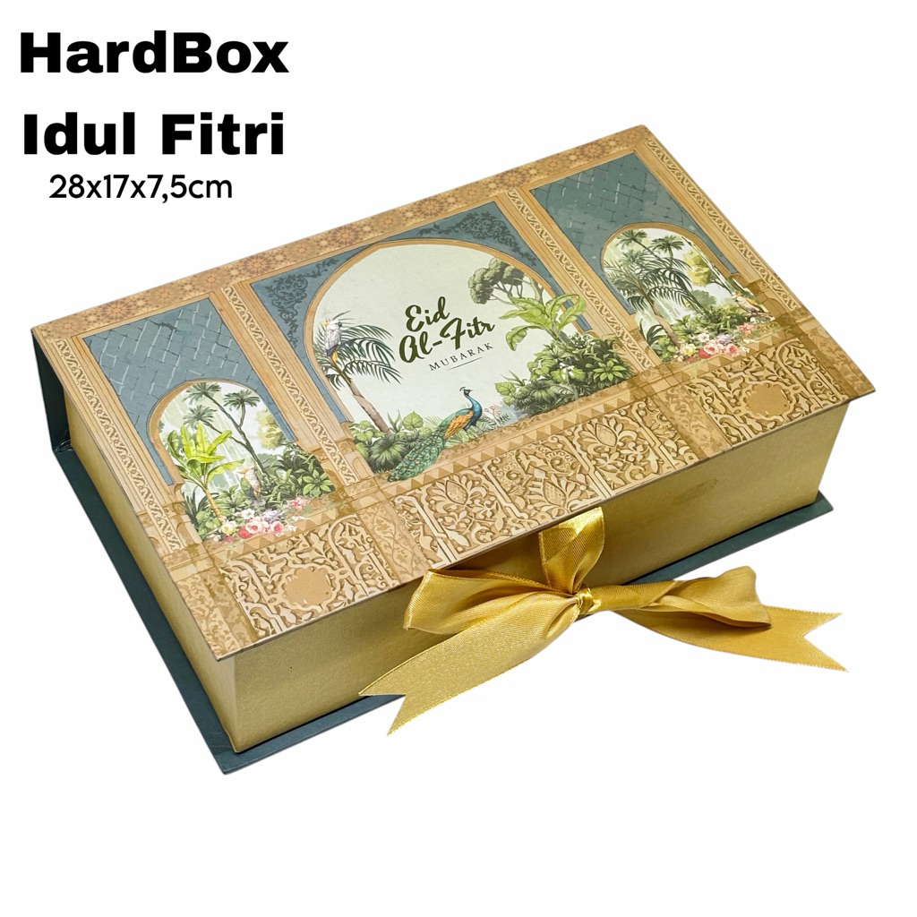 HardBox Hampers Idul Fitri 28x17x7,5cm | Box Hampers Lebaran Idul Fitri Premium Tebal