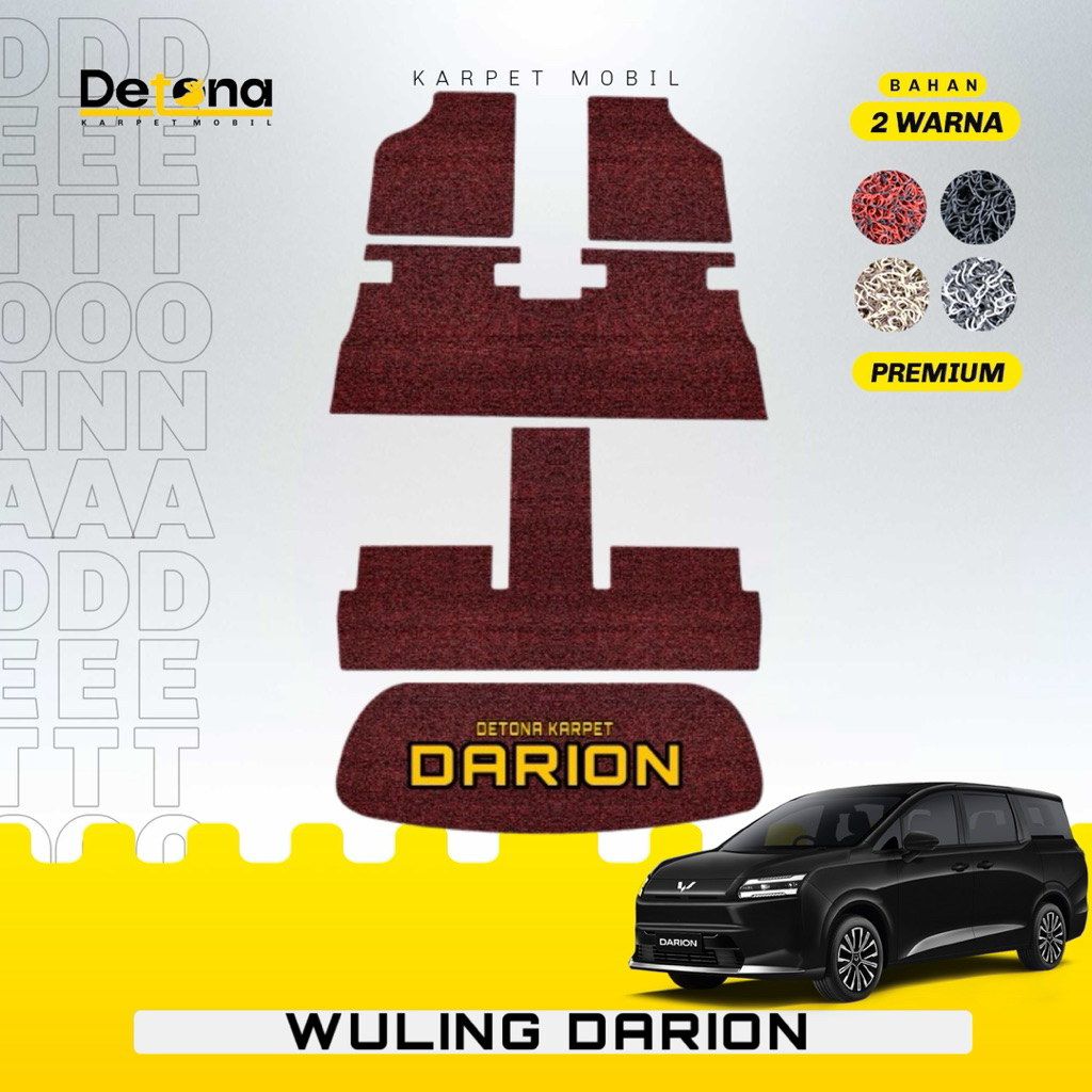 Karpet Mobil Mie PREMIUM Wuling CORTEZ DARION / Karpet Mie Mobil PREMIUM Wuling CORTEZ DARION