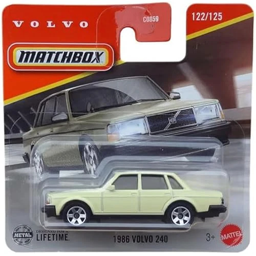Matchbox 1986 Volvo 240 JBP19 Mainan Anak Anak