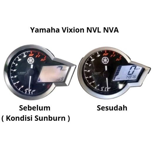Polarizer LCD Speedometer Vixion NVL/NVA [ Solusi Sunburn ]