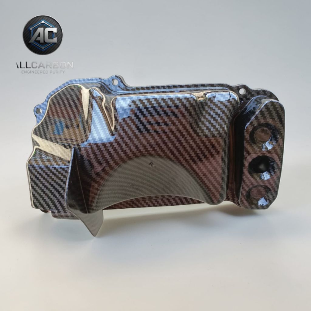 Tutup Filter Beat Karbu Scoopy Karbu Full Carbon Wtf