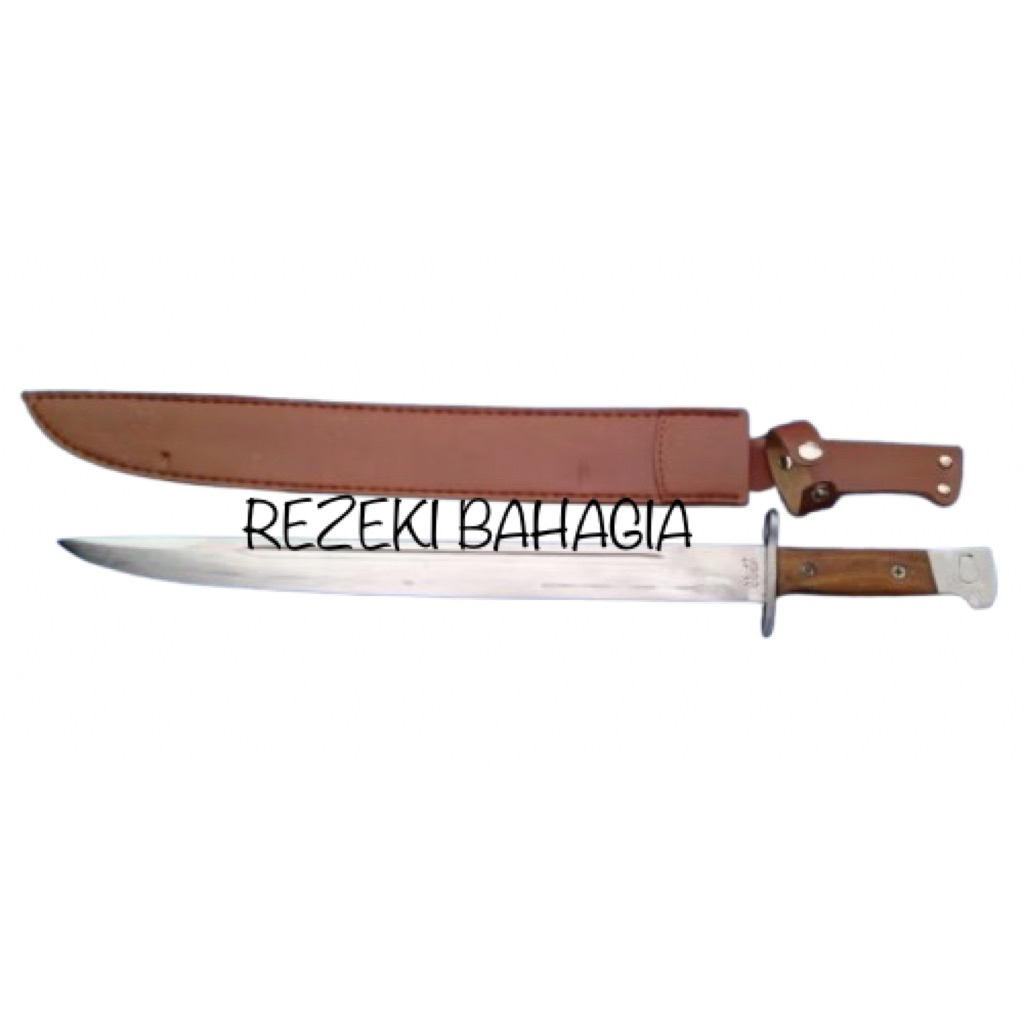 PISAU PANJANG AK47 50CM BAYONET AK 47 50 CM SURVIVAL
