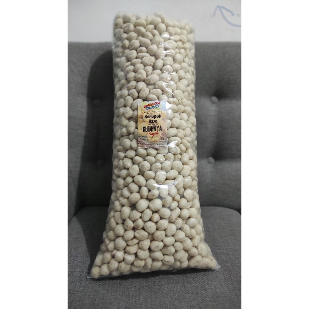 Kerupuk Baso Ikan 1 Bal ( 1.5 Kg )