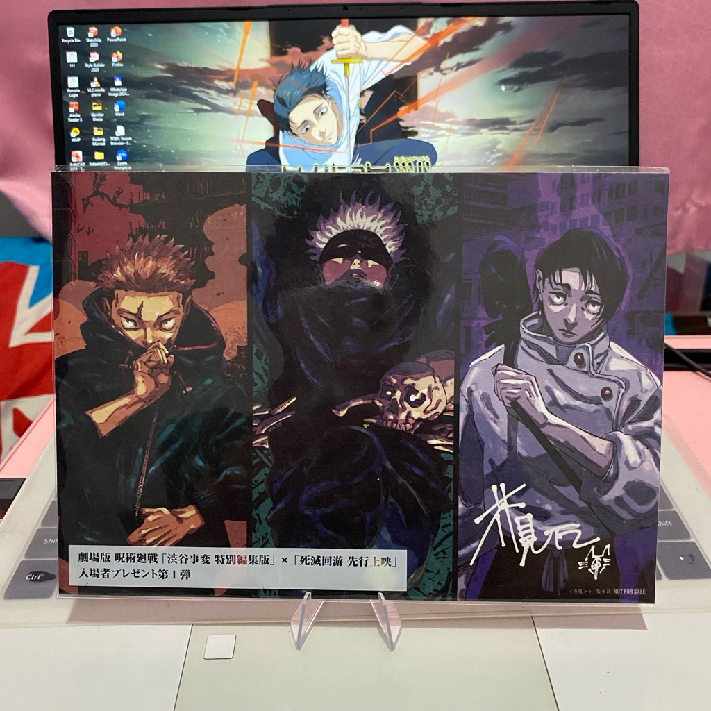 Postcard Jujutsu Kaisen Yuji Gojo Yuta