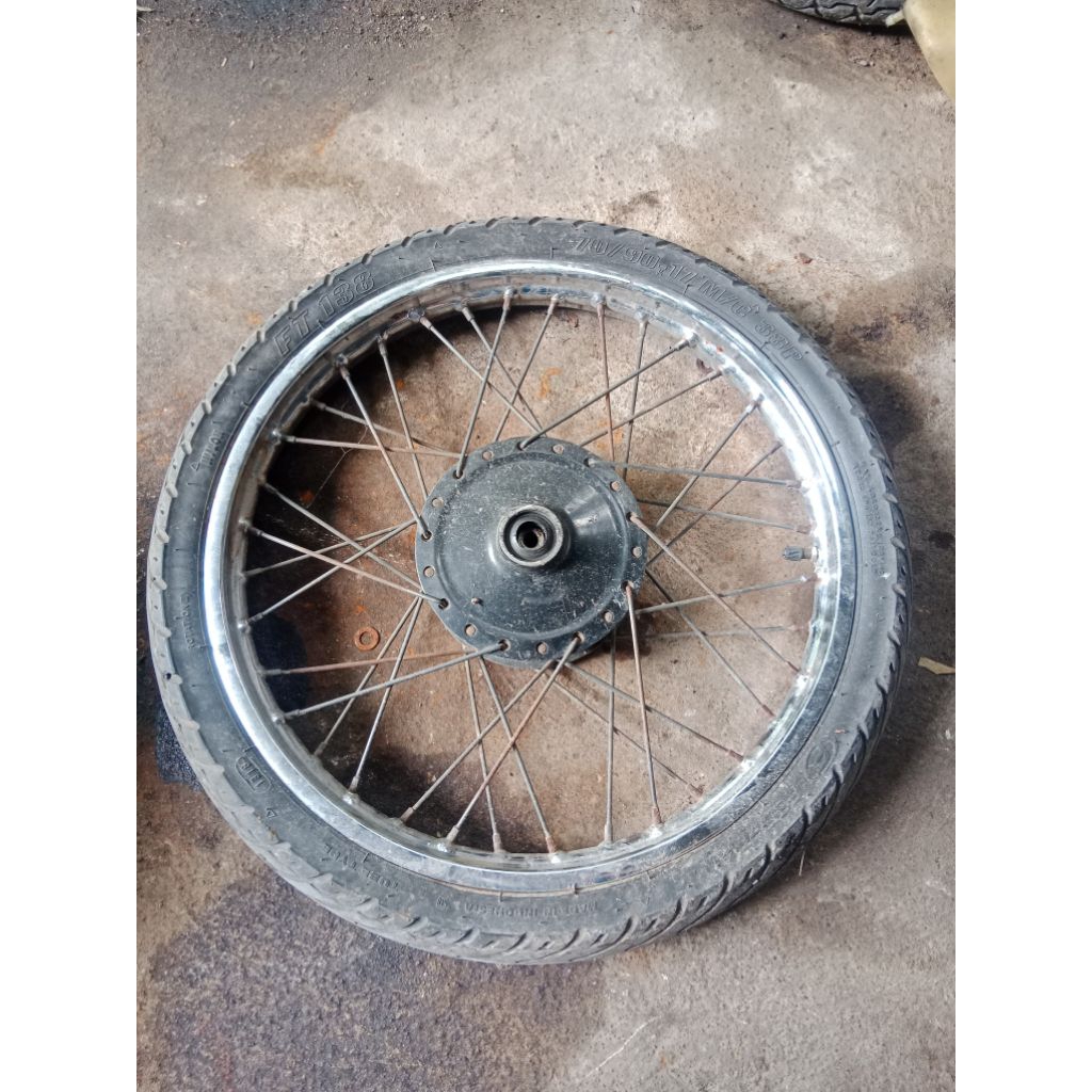Velg depan yamaha alfa sigma crypton vega v80 v75 tromol