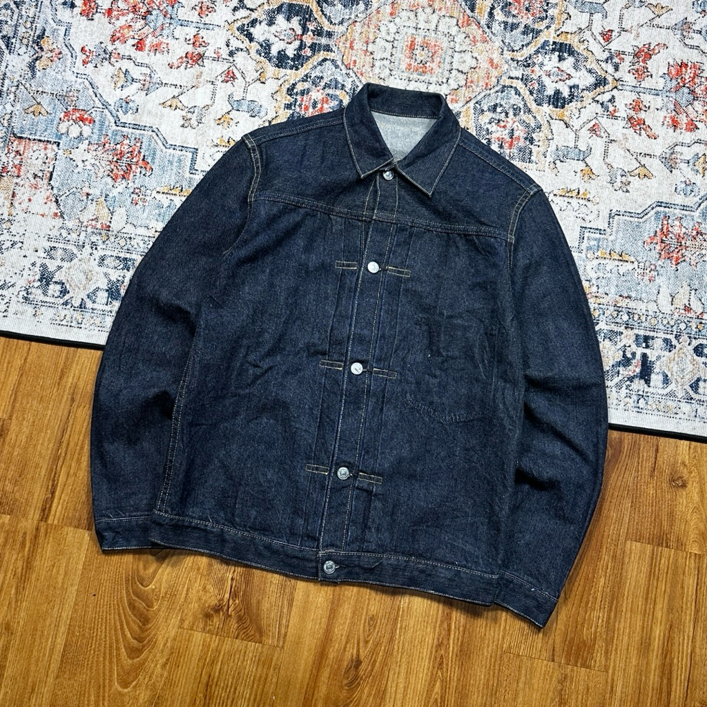 STAMBAUM SELVEDGE TRUCKER JEANS SECOND