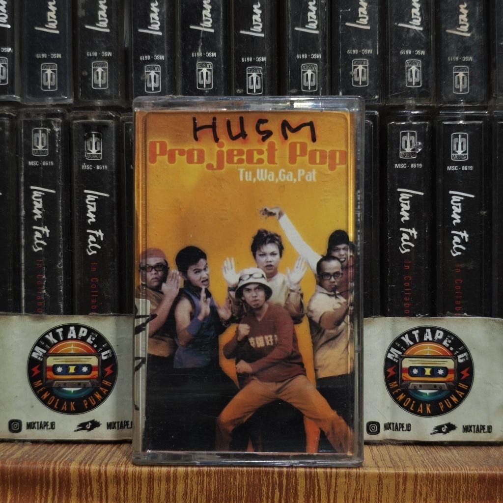 Kaset - Project Pop - Tu Wa Ga Pat - Radio Tape - Kaset Pita - Radio - Pemutar Kaset - Retro - Class