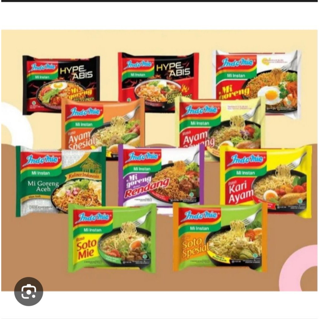 Indomie berbagai varian