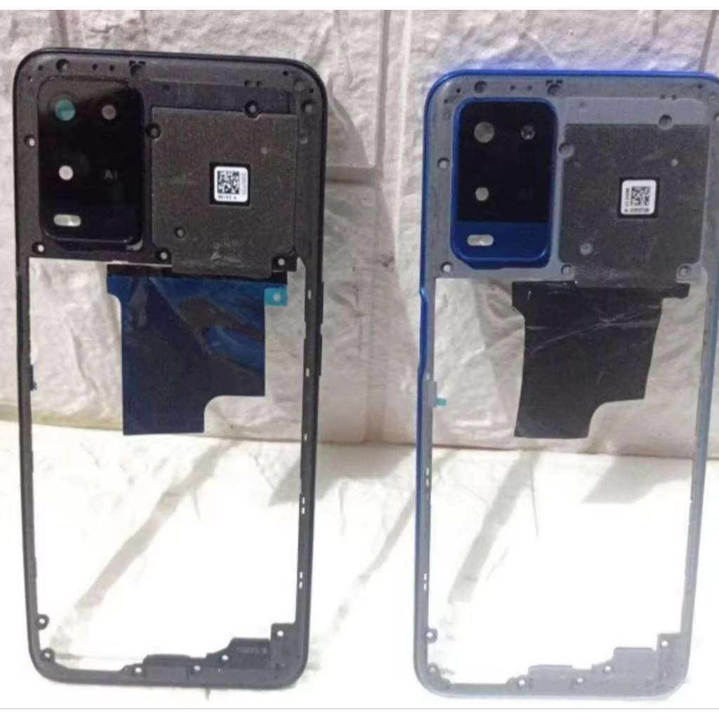 BEZEL BEZZEL TULANG TENGAH TUTUP MESIN OPPO A54/A16s/A16k.100% Original.