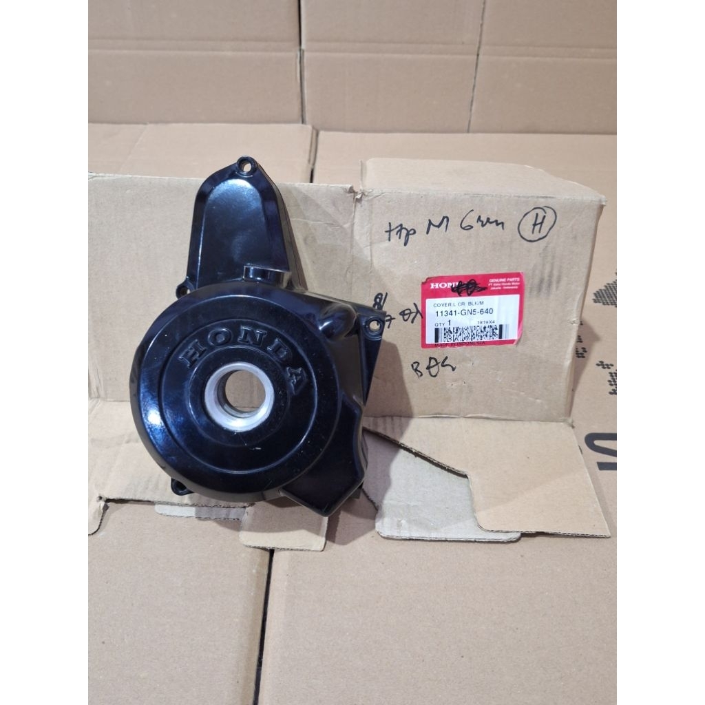Cover bak magnet spul kiri honda grand gren hitam original ahm honda 11341-gn5-640