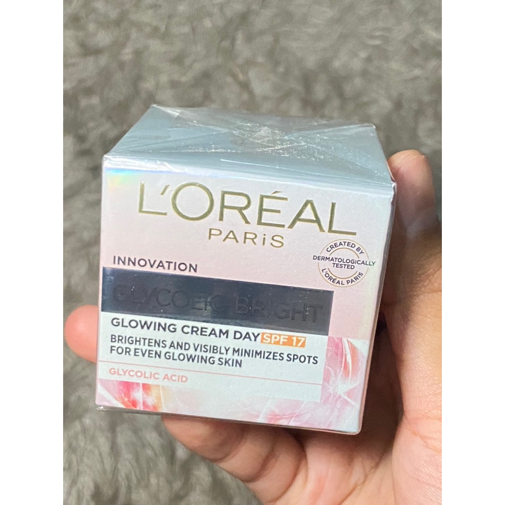 Loreal Glycolic Bright DayCream Krim Siang - 15 ml