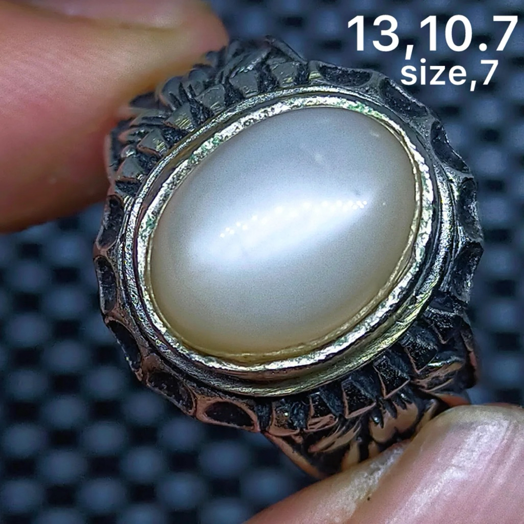 batu akik asli biduri bulan antik top hq natural (asli alam)