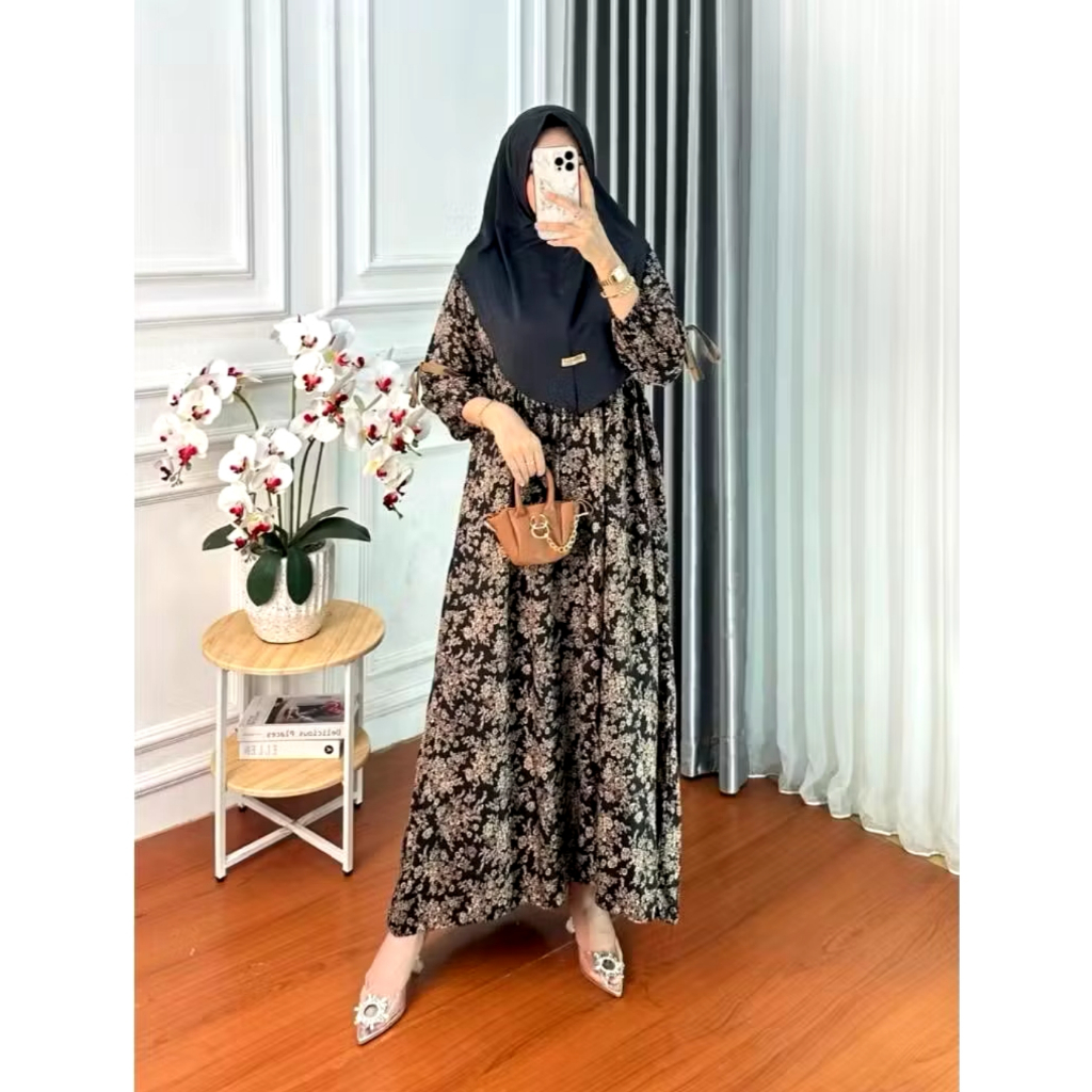 Anjani Dress Pita Rayon Diamond Premium