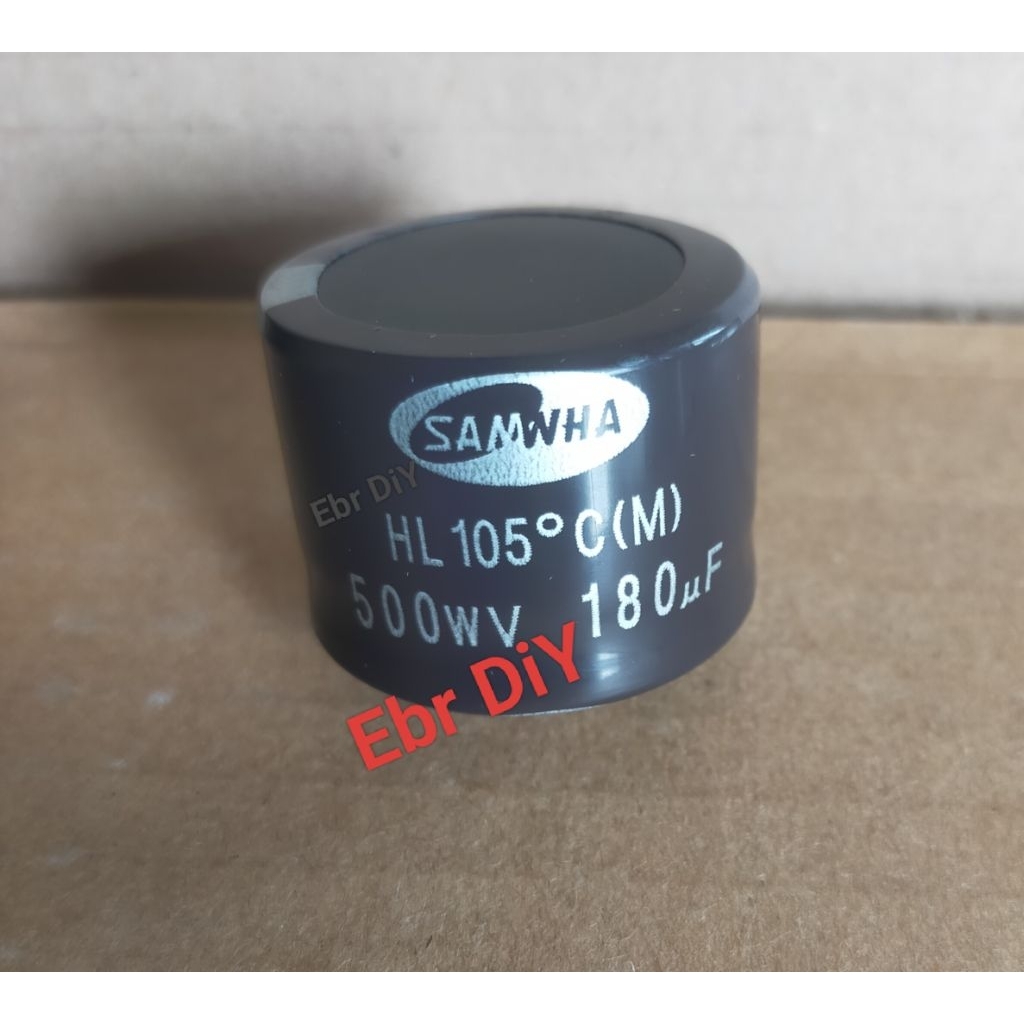 Samwha 500wv 180uf  500wv 180uf  180uf 500wv  Elco 500wv 180uf  Elko 500wv 180uf  Elko 500v 180uf  5