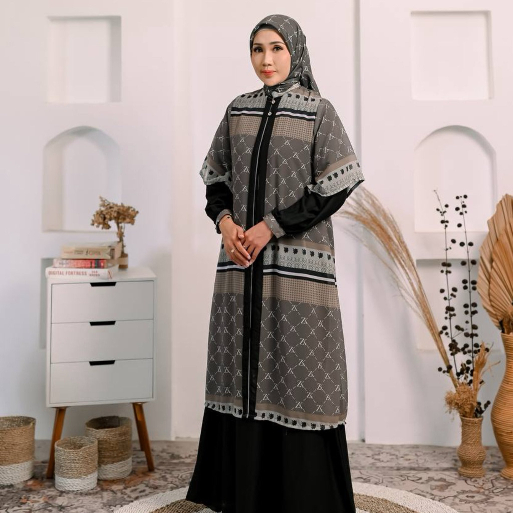 Gamis Ori ZAKIYAH KAFTAN Best Seller ll New