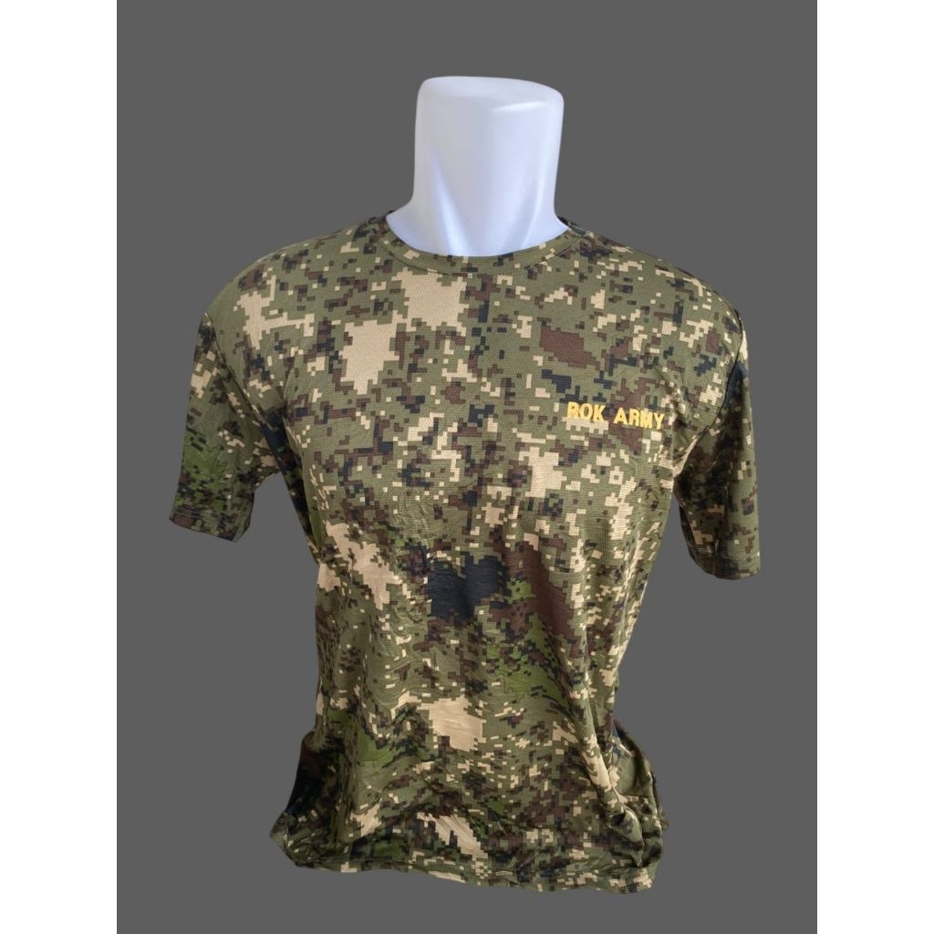 Kaos Camo Loreng Digital Granit Roka Republik Of Korea Army Tentara Korea Selatan Like New (31)