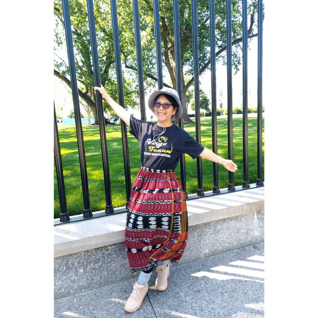 RTW 2663 Rok lilit tenun hoba Nagekeo, Flores, NTT