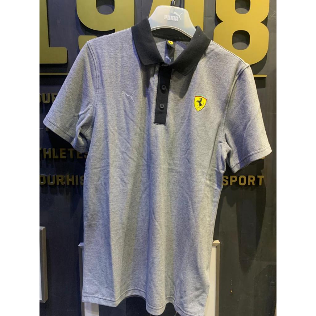 Kaos Casual Ferrari 2 Tone Polo PUMA Black 636095 01