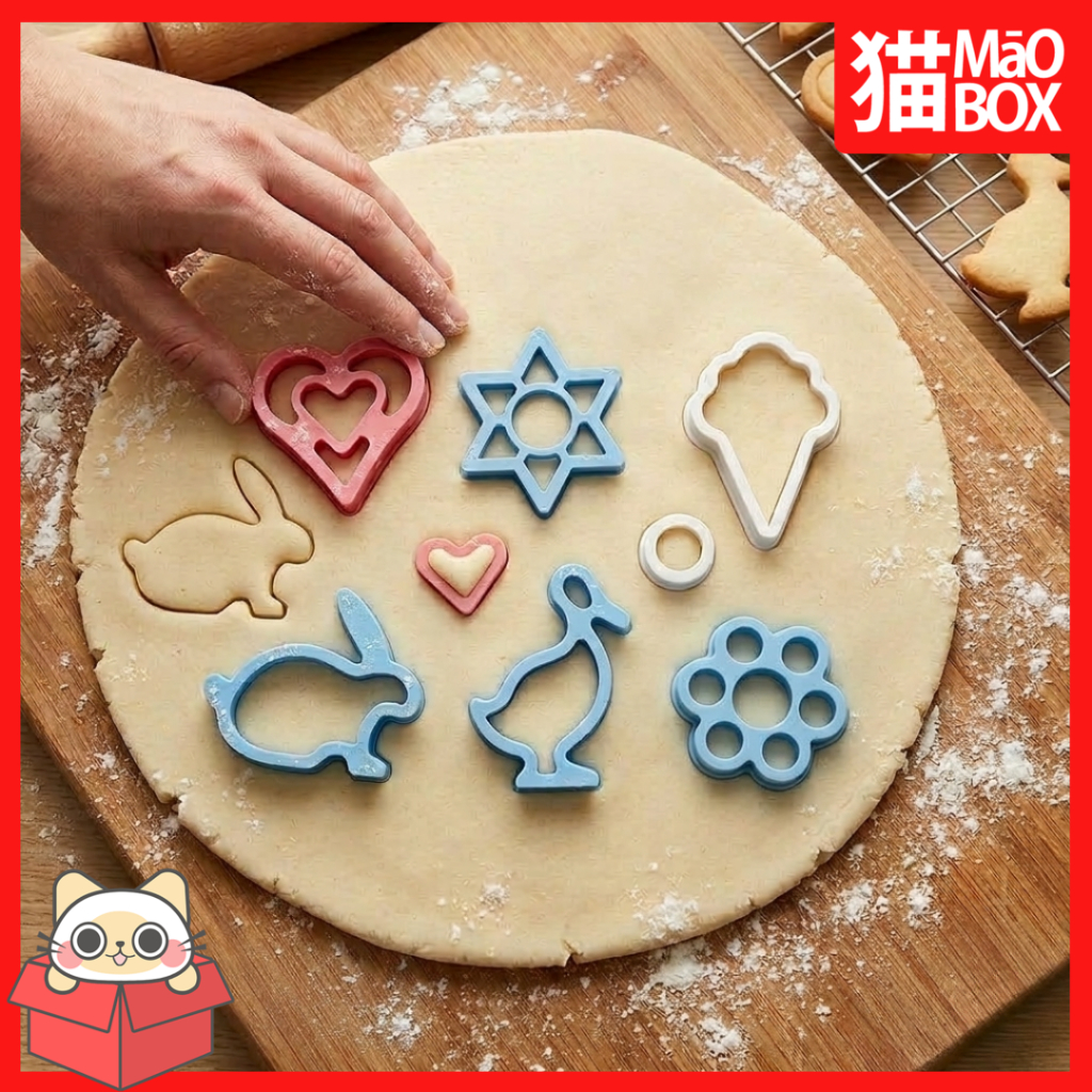 LAVENIA CETAKAN KUKIS / CETAKAN LUCU / CETAKAN KUE / CETAKAN UNIK - MAOBOX