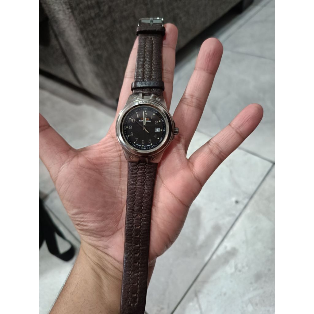 Jam Tangan Timex Expedi Strap Kulit