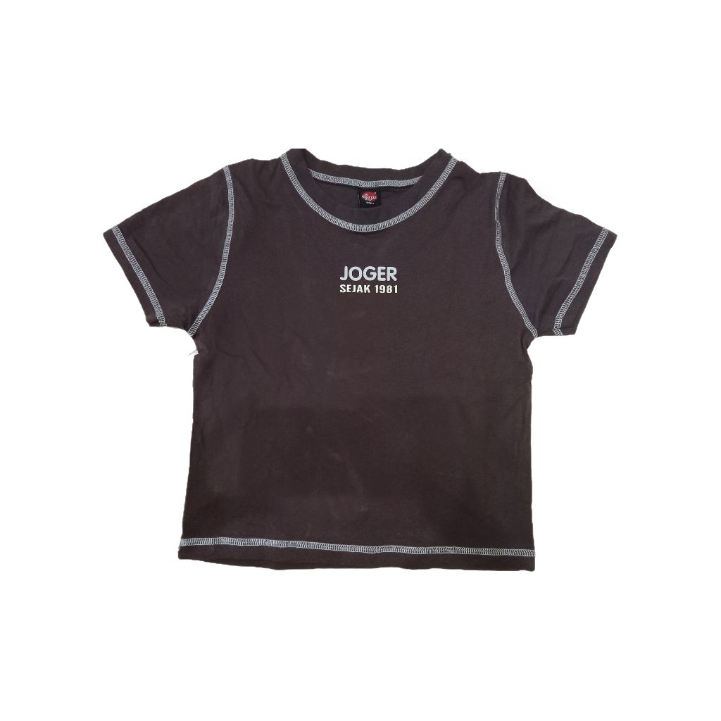 crop top joger bali / atasan kaos baju