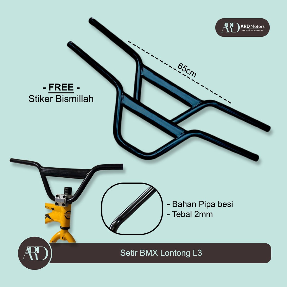 Handlebar Stang Setir BMX Lontong L3