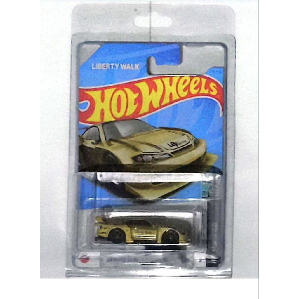 Hotwheels LBWK nissan silvia s15 gold/emas