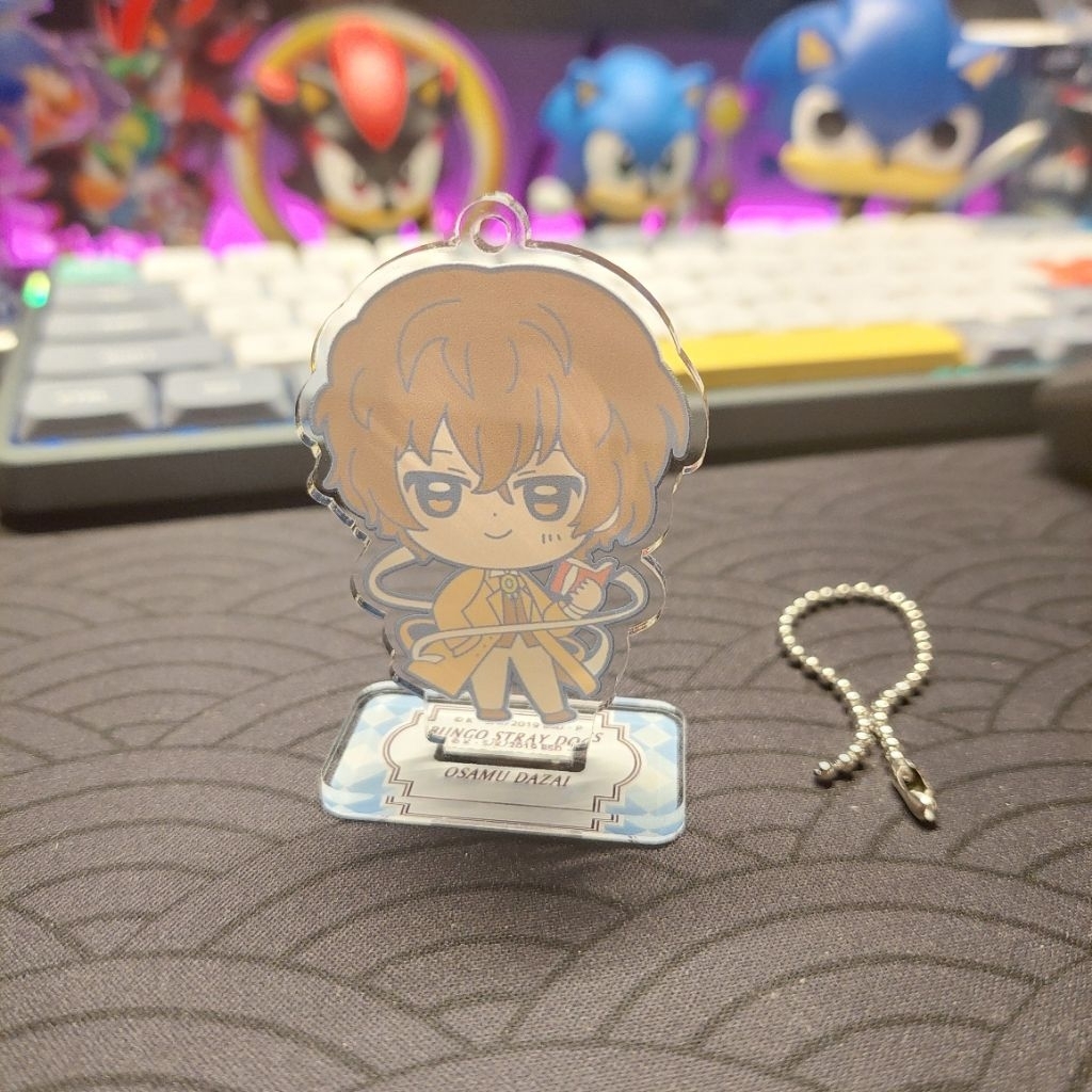 [OFFICIAL] BSD Bungo Stray Dogs Ponipo Mini Acrylic Stand - Dazai Preloved