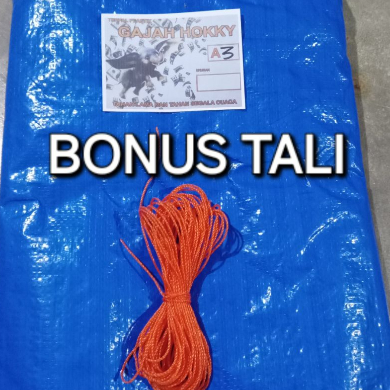 Terpal tenda 2x3 A3 terpal jemur padi terpal kolam ikan