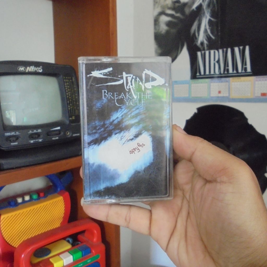 Kaset Pita /Tape Staind Break The Cycle Original 100% Berfungsi/Tested