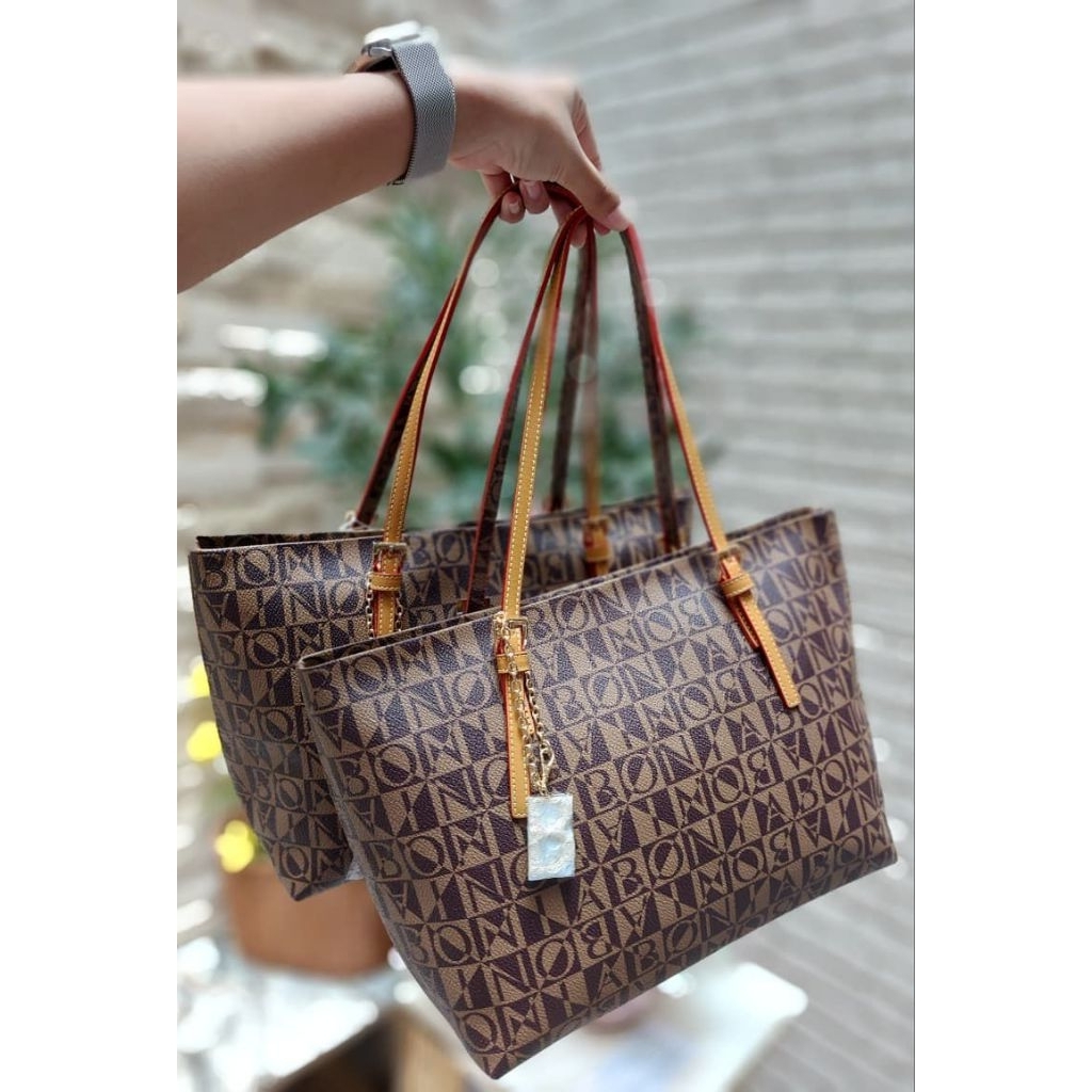 Tas bonia original tote monogram