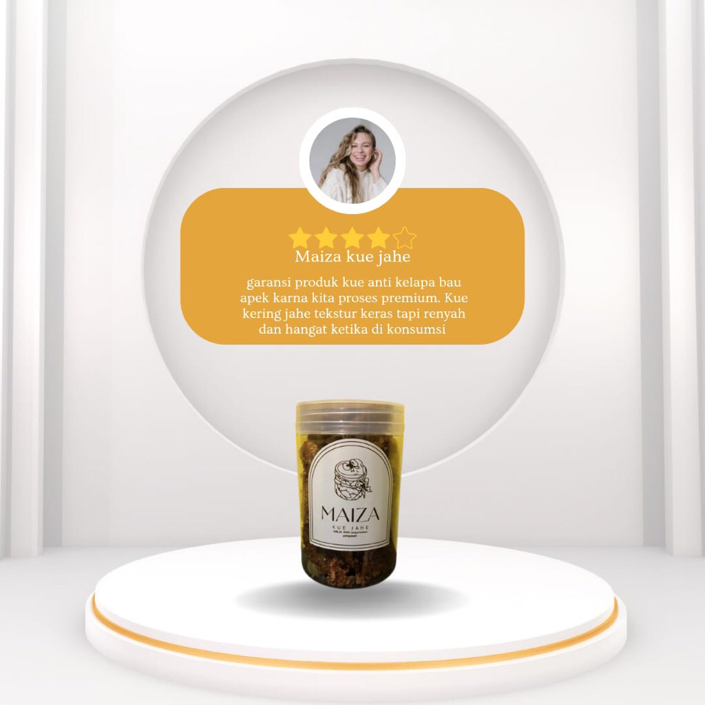 kue jahe kering premium