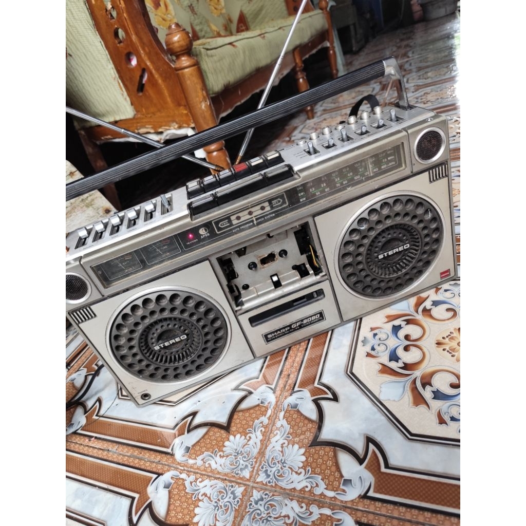 Radio Tipe Kompo Antik Jadul Mempesona, National Polytron dll