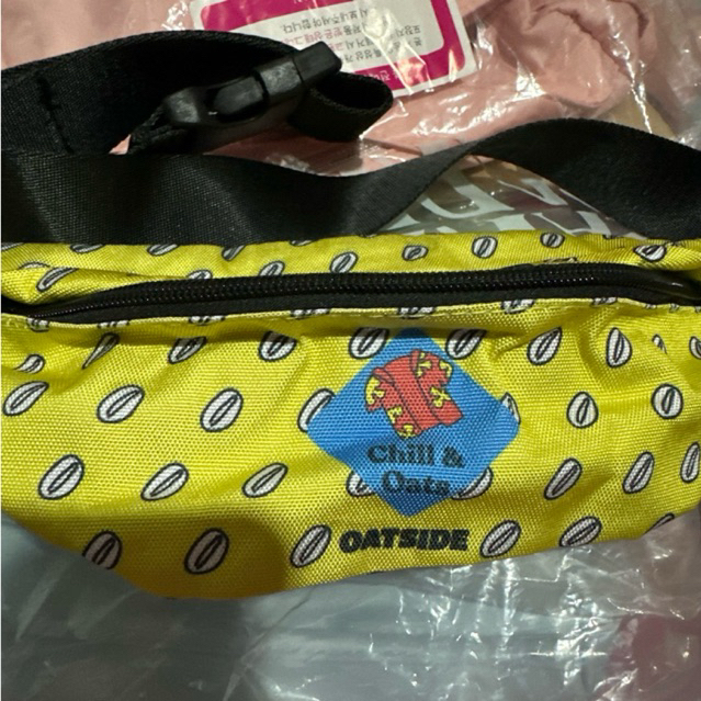 tas pinggang bag unisex oatside limited edition hijau lime