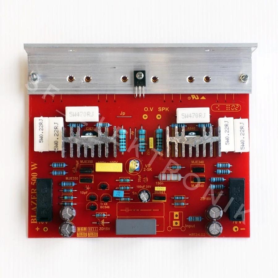 Kit Power Amplifier Blazer 500Watt Mono Tanpa Transistor