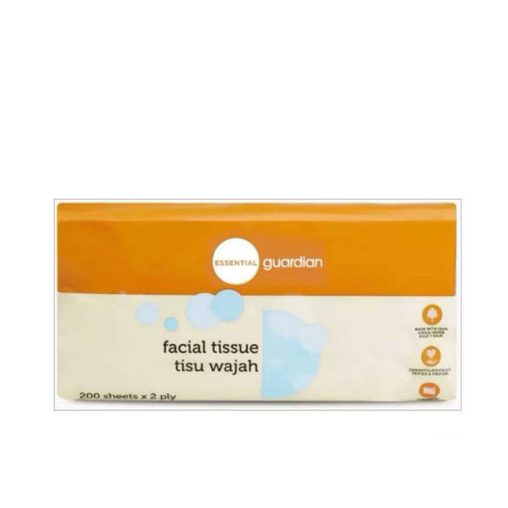 TISSUE WAJAH TISSUE GUARDIAN TISSUE LEMBUT 200 SHET ASLI GUARDIAN PROMO MURAH