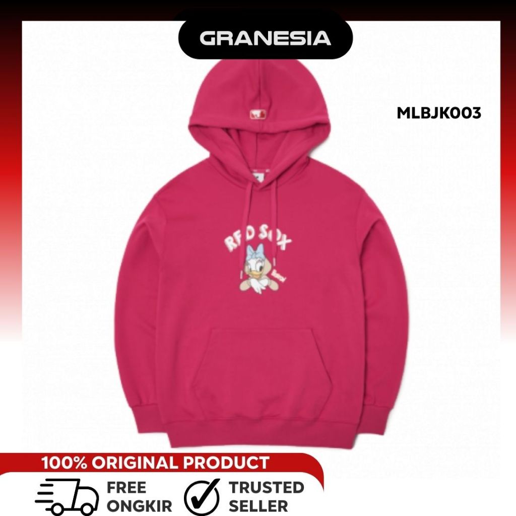 Jaket Anak ML B Kids Red Sox x Donald Duck Pullover Hoodie MLBJK003|Jaket Hoodie Anak hiphop Dance